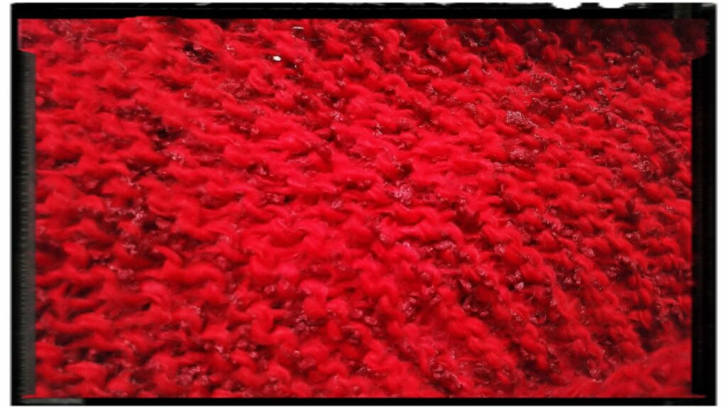 Szalik po skosie i czapka beanie - historia kalendarza adwentowego - "A" Czapki, opaski, Szale, Szaliki, Zestaw W malinowym chruśniaku, wełna i ... 4 Szalik po skosie i czapka beanie - historia kalendarza adwentowego - "A" Czapki, opaski, Szale, Szaliki, Zestaw W malinowym chruśniaku, wełna i ... 4 - Szydełko Pani Myszy