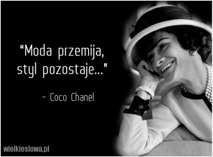 Fashion changes, but style endures. Inne Pasja 1 - Szydełko Pani Myszy