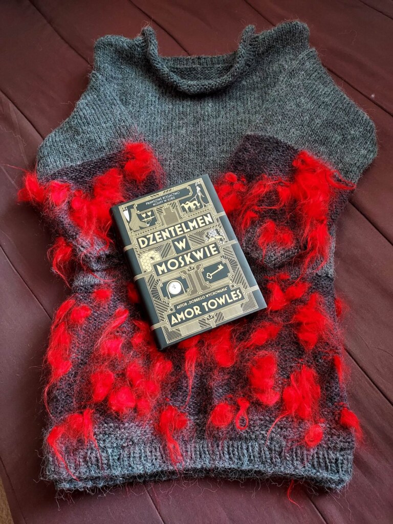 * Sweter - włochaty i kosmaty * Swetry akryl, Szaraki, wełna i ..., Żyj kolorowo 13 * Sweter - włochaty i kosmaty * Swetry akryl, Szaraki, wełna i ..., Żyj kolorowo 13 - Szydełko Pani Myszy