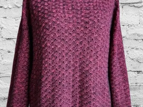 Sweter w muszelki