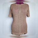 Bluzka szydełkowa "Biszkoptowa" 2 Bluzki i topy - 100% handmade na szydełku lub na drutach